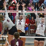 No. 8 Broncos stay hot with four-set win over Class 5A No. 14 Norman