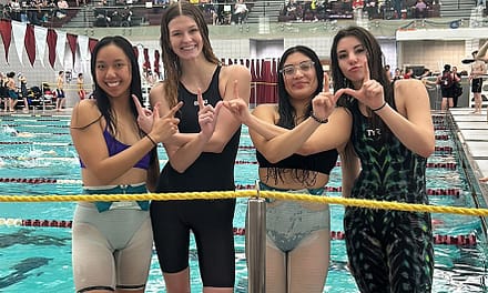 Nguyen medals twice, Broncos break school record at Class 6A State Championship Meet