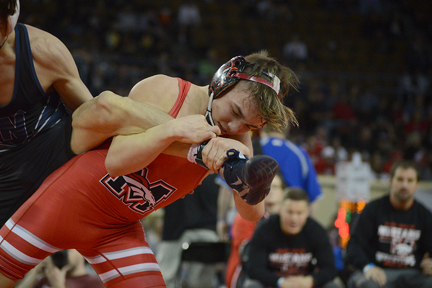 Five Broncos advance to 6A state semifinals; Van Smith upsets top seed at 113 pounds